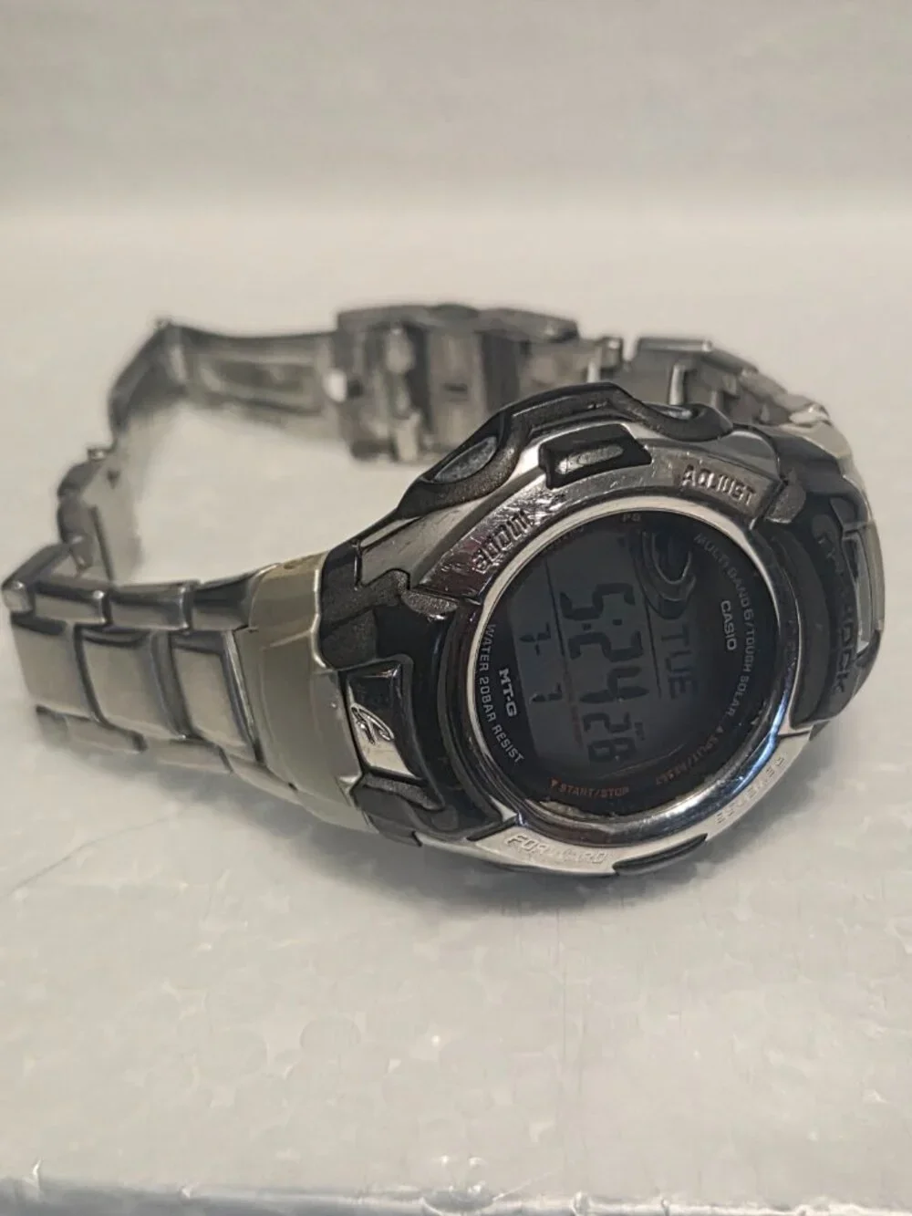 Casio G Shock Stainless Digital